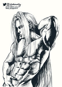 Sephiroth Sketch (FFVII)